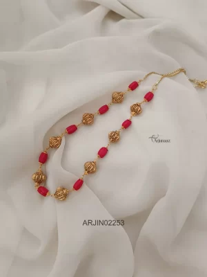 Trendy Coral Beads Necklace