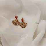 Coral Lakshmi Ear Studs