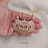 One Gram Gold Vinayaka Design Pendant Chain