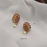 Peacock Kemp Stone Mini Studs