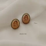 Gorgeous Emerald Lakshmi Studs