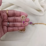 Elite Swan CZ Matte Choker