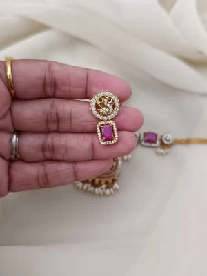 Elite Swan CZ Matte Choker