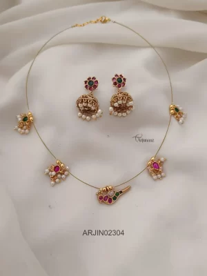 Priyanka Mohan Inspired Invisble Necklace