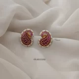 Mango Ruby Kemp Stud Earrings