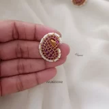 Mango Ruby Kemp Stud Earrings