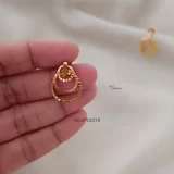 Beautiful Triple Ring Earrings