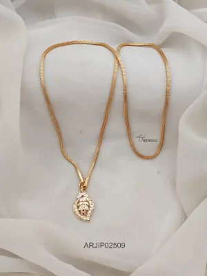 One Gram Gold Impon Dollar Chain