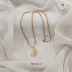 Beautiful One Gram Gold Dollar Chain