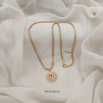 One Gram Gold OM Dollar Chain