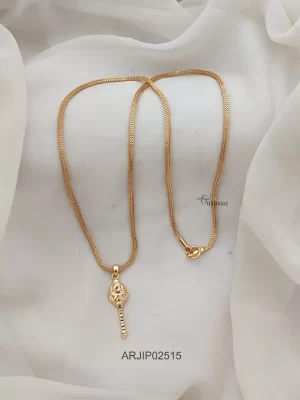 Traditional Murugan Pendant Dollar Chain