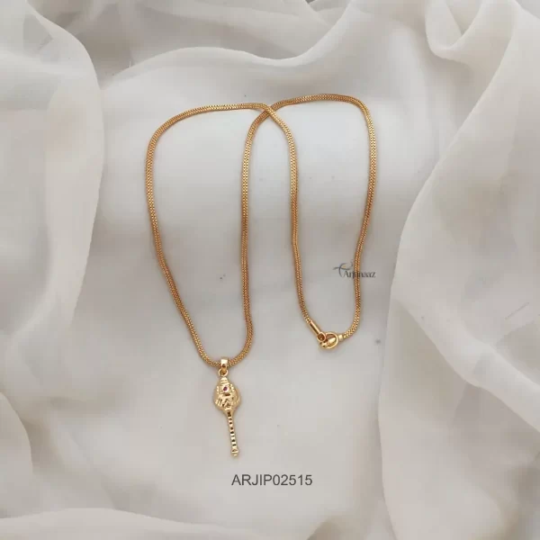 Traditional Murugan Pendant Dollar Chain