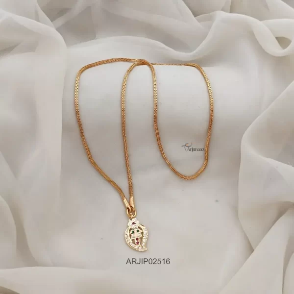 Trendy Mango Impon Pendant Dollar Chain