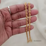 Daily Wear One Gram Gold Anklets