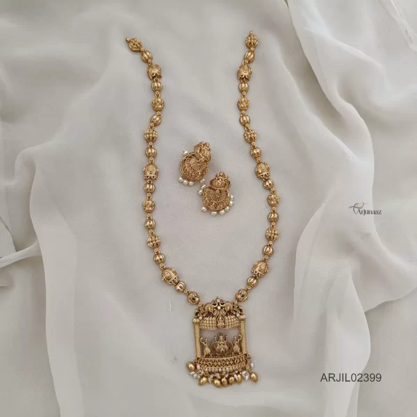 Temple Gold Beaded Long Haram