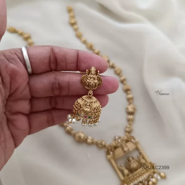 Temple Gold Beaded Long Haram
