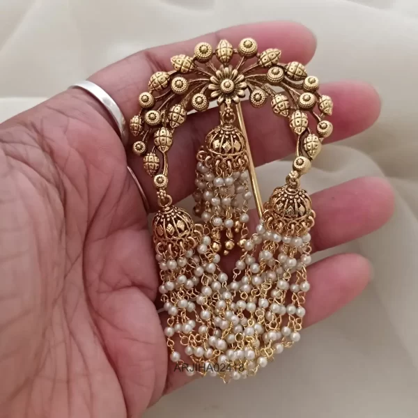 Trendy Pearl Chain Jadabillai