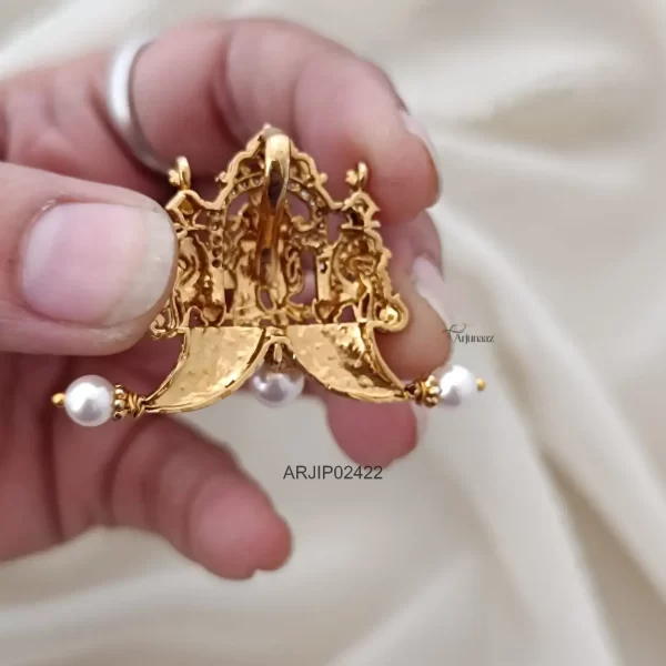 Vinayaka Tiger Nail Pendant