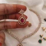 Color Changeable Stones Necklace