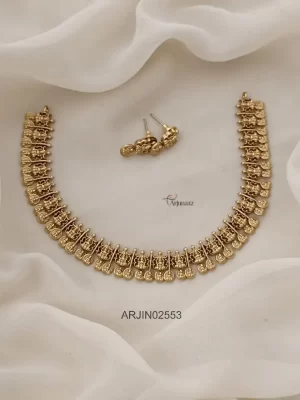 Traditional Lakshmi Necklace Set