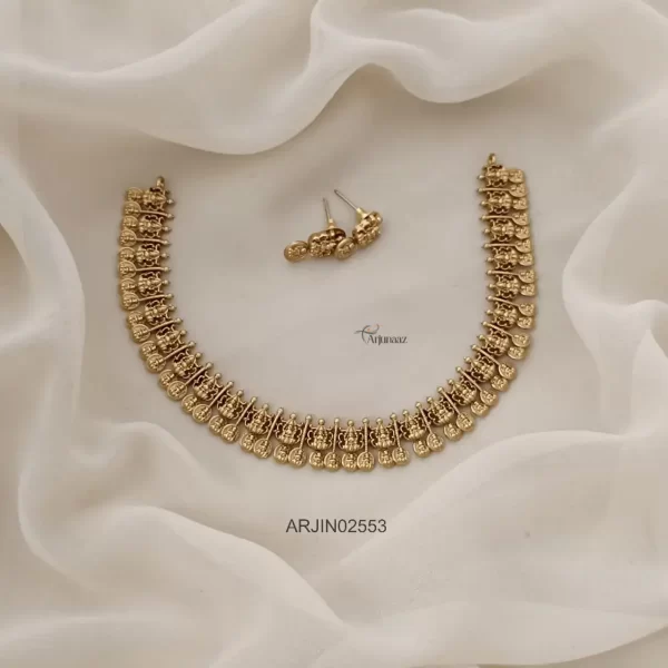 Traditional Lakshmi Necklace Set
