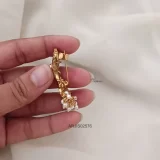 Ruby Stone Garuda Saree Pin