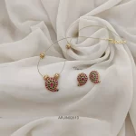 Green & Kemp Stone Mango Invisible Necklace