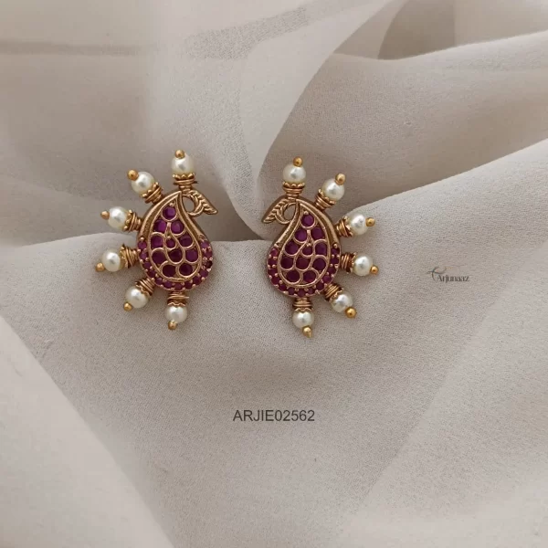 Kemp Peacock Pearl Earrings