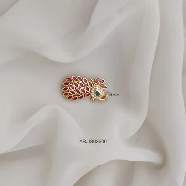 Beautiful Peacock Saree Pin