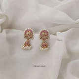 Peacock Kemp Jhumkas