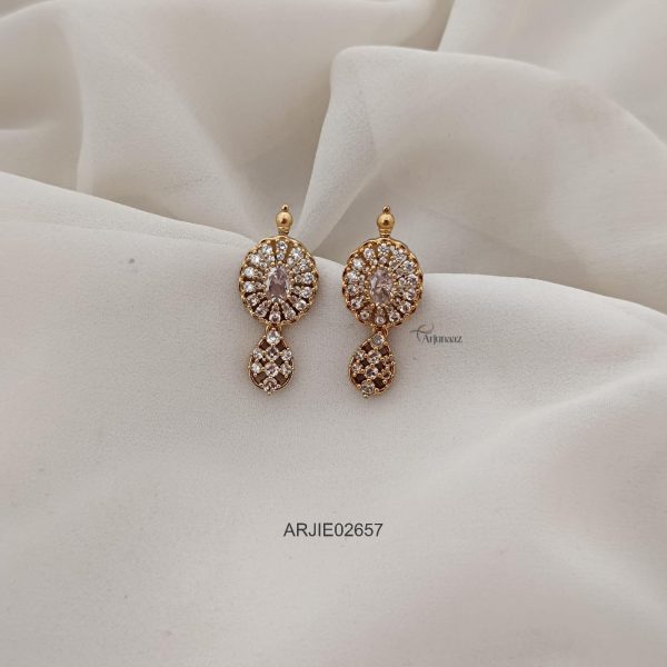 CZ Stone Earrings