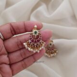Pearl Chandbali Earrings