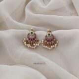 Pearl Chandbali Earrings