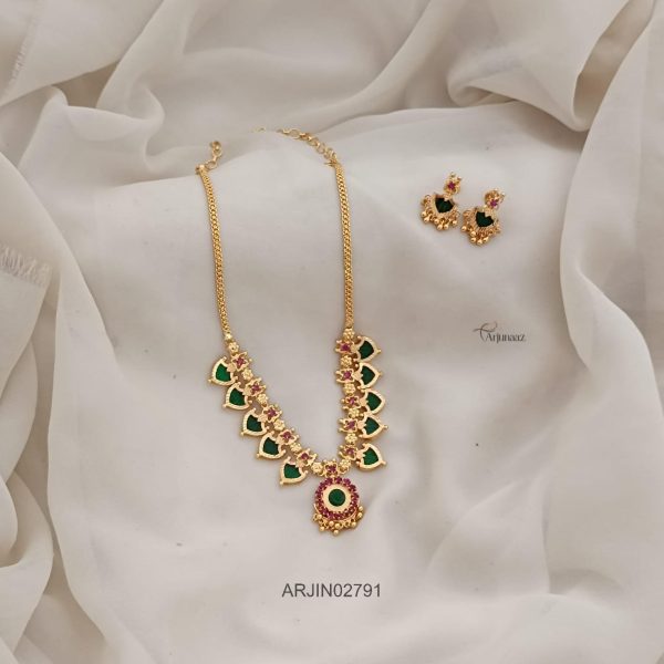 Traditional Kerala Palakka Necklace