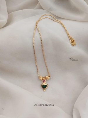 Kerala Style Palakka Pendant Chain