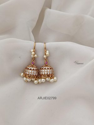 Traditional Hook Drop Jhumkas