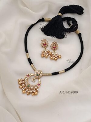 Uncut Stone Dori Necklace