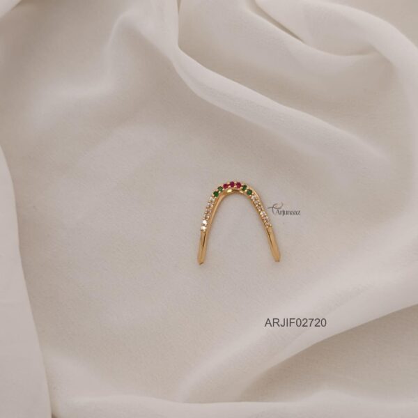 Cute Multi Stone Vanki Ring