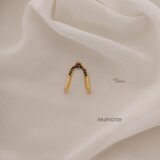 Black Stone Vanki Finger Ring