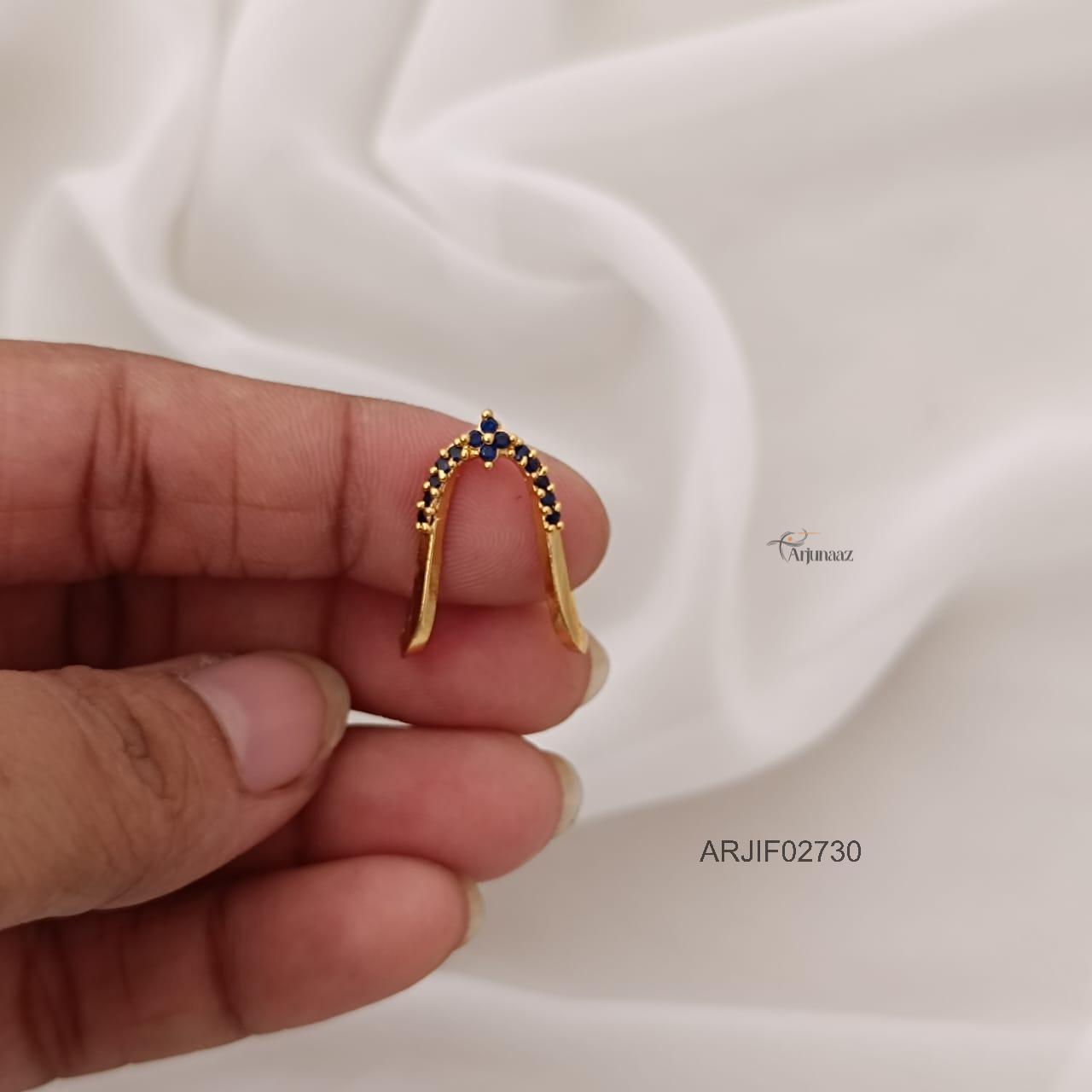 2730-02 Simple Stone Vanki Finger Ring