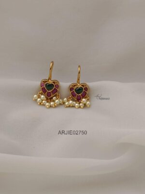 Antique Kemp Hook Drop Earrings