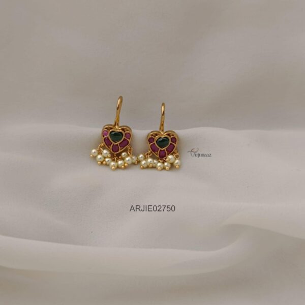 Antique Kemp Hook Drop Earrings
