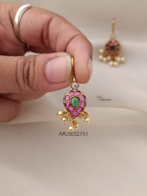 Kemp Hook Drop Earrings