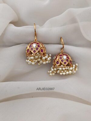 Traditional Hook Drop Jhumkas