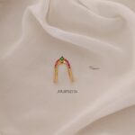 Ruby and Green Vanki Finger Ring