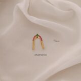 Ruby and Green Vanki Finger Ring