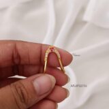 Ruby and White Vanki Finger Ring