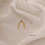 Ruby and White Vanki Finger Ring