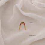 Ruby and Green Vanki Finger Ring