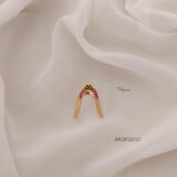 Ruby and Green Vanki Finger Ring